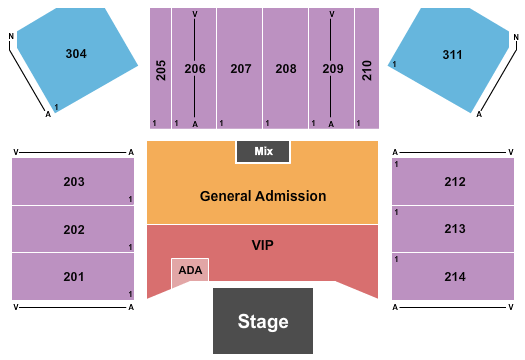 Hard Rock Live At Etess Arena Kesha Seating Chart